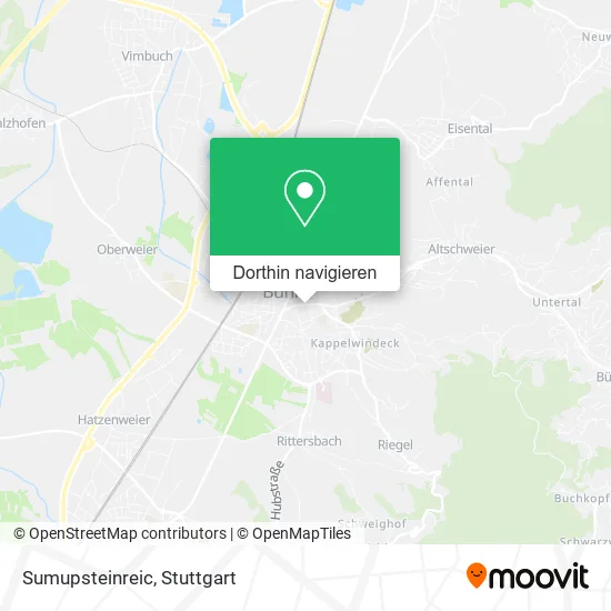 Sumupsteinreic Karte