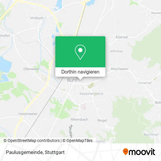 Paulusgemeinde Karte