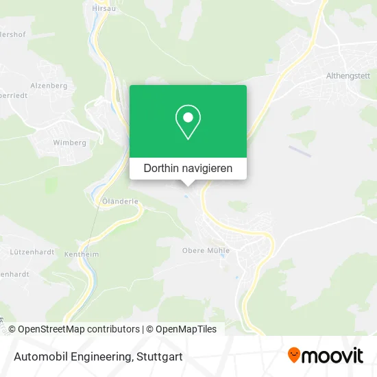 Automobil Engineering Karte