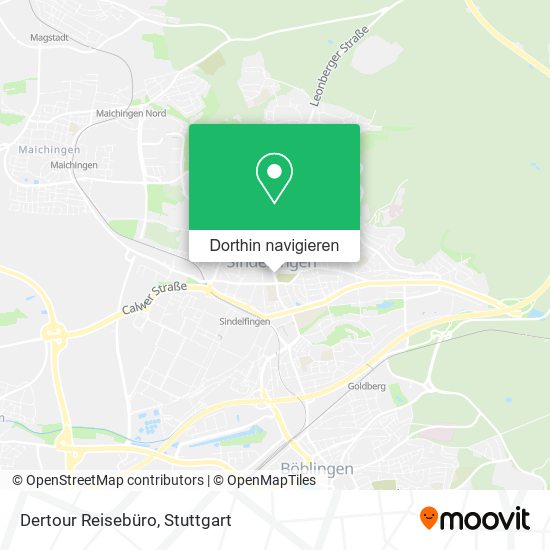 Dertour Reisebüro Karte