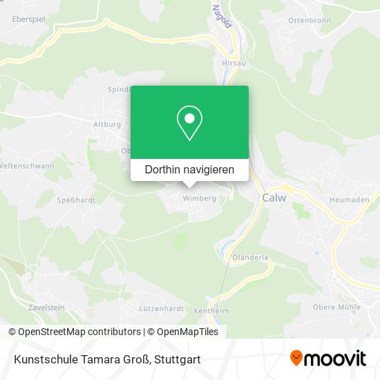 Kunstschule Tamara Groß Karte
