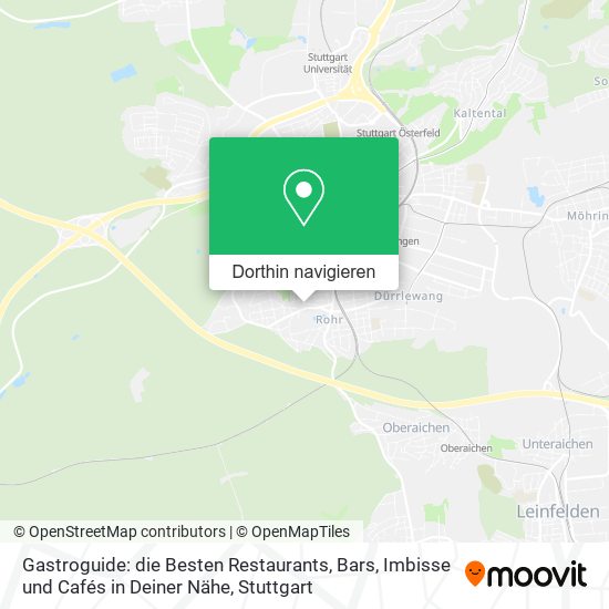Gastroguide: die Besten Restaurants, Bars, Imbisse und Cafés in Deiner Nähe Karte