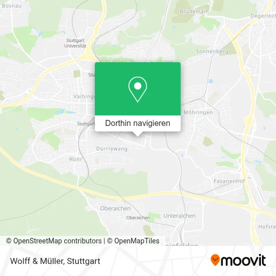 Wolff & Müller Karte