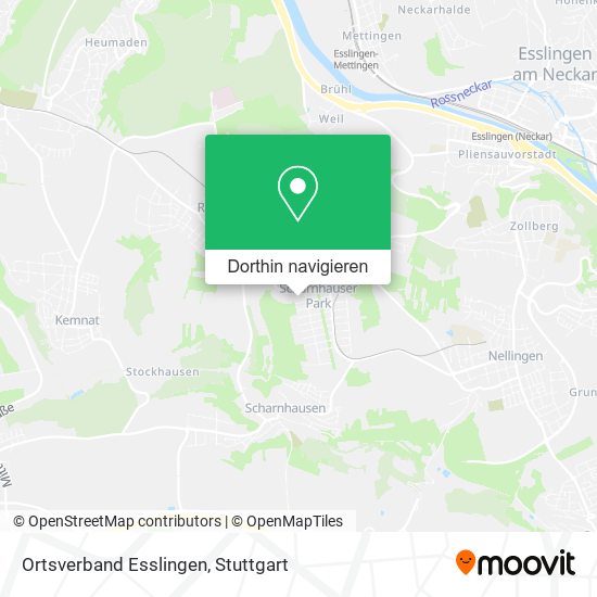 Ortsverband Esslingen Karte