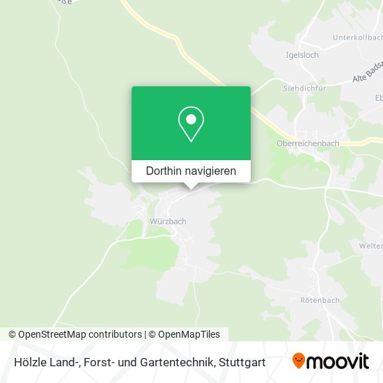 Hölzle Land-, Forst- und Gartentechnik Karte