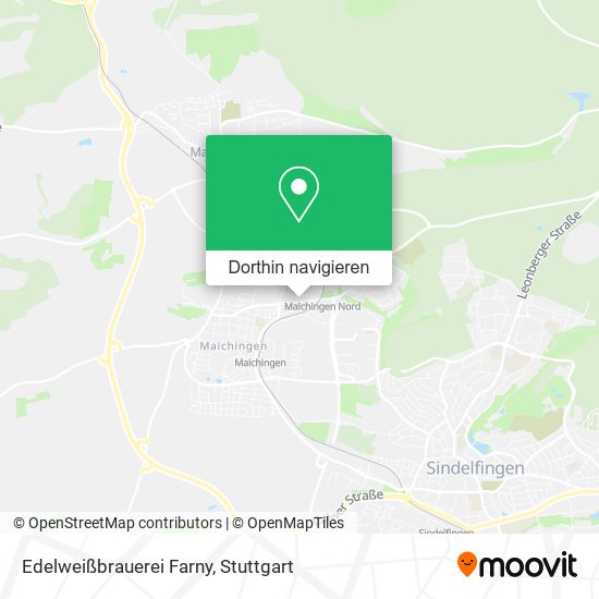 Edelweißbrauerei Farny Karte