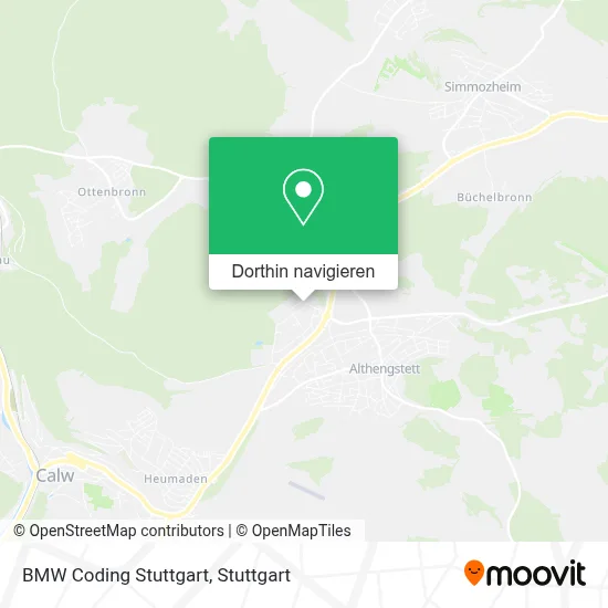 BMW Coding Stuttgart Karte