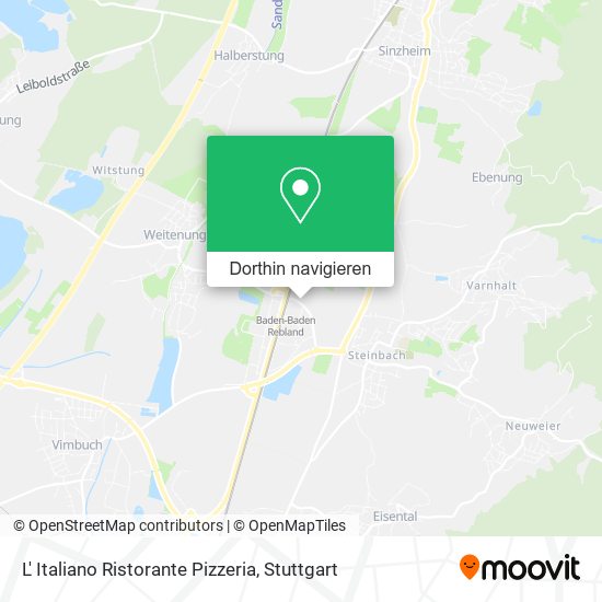 L' Italiano Ristorante Pizzeria Karte
