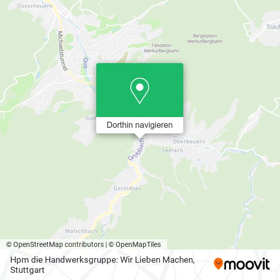 Hpm die Handwerksgruppe: Wir Lieben Machen Karte