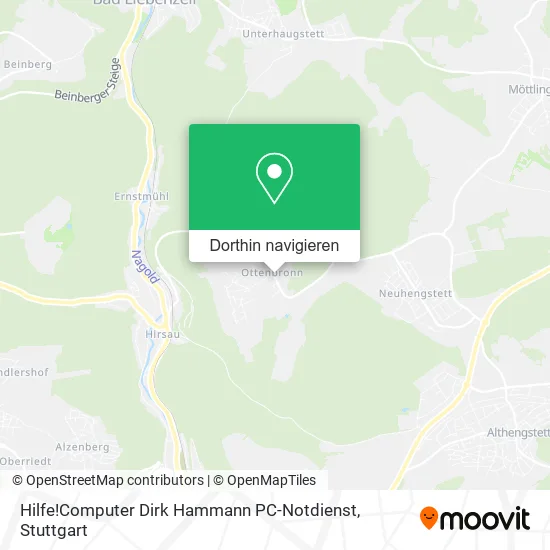 Hilfe!Computer Dirk Hammann PC-Notdienst Karte