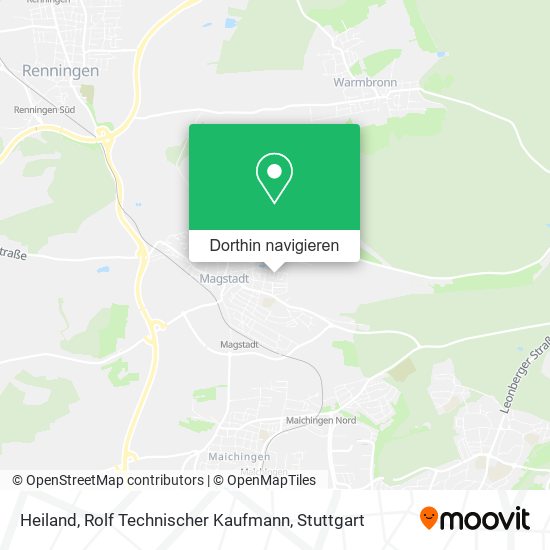 Heiland, Rolf Technischer Kaufmann Karte