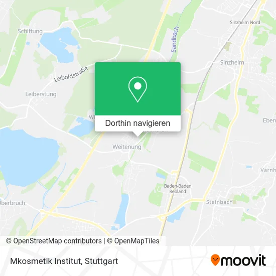 Mkosmetik Institut Karte