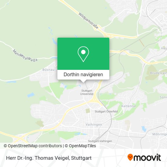 Herr Dr.-Ing. Thomas Veigel Karte