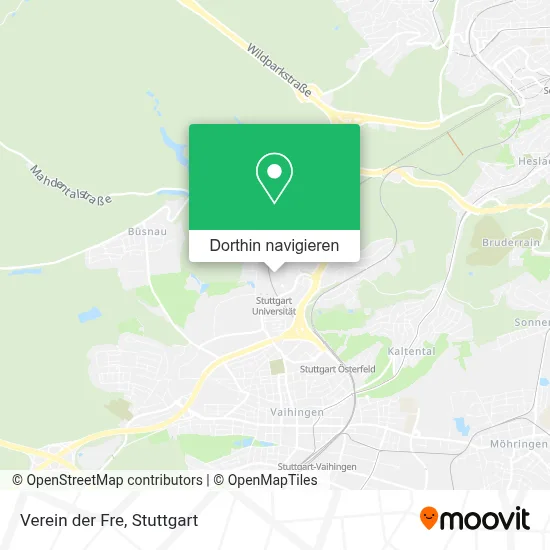 Verein der Fre Karte