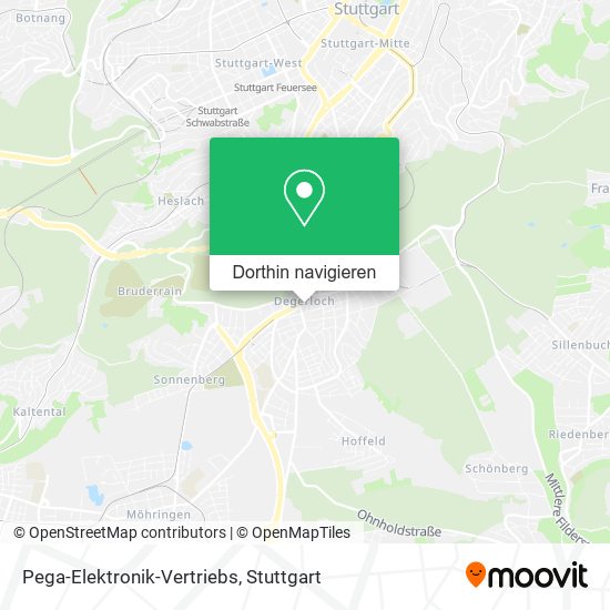 Pega-Elektronik-Vertriebs Karte