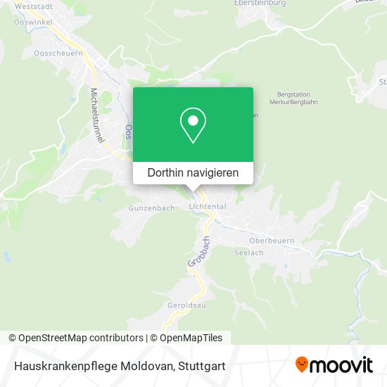 Hauskrankenpflege Moldovan Karte