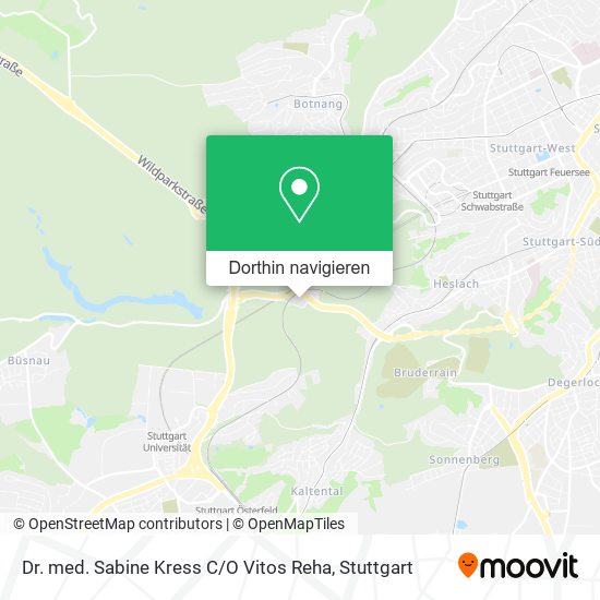 Dr. med. Sabine Kress C / O Vitos Reha Karte