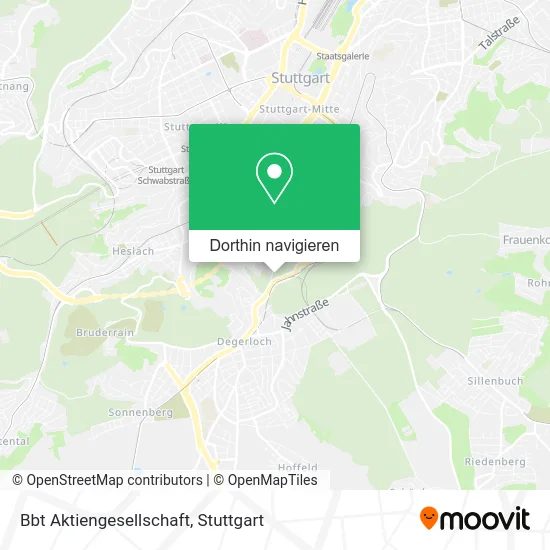 Bbt Aktiengesellschaft Karte