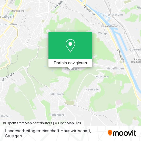 Landesarbeitsgemeinschaft Hauswirtschaft Karte