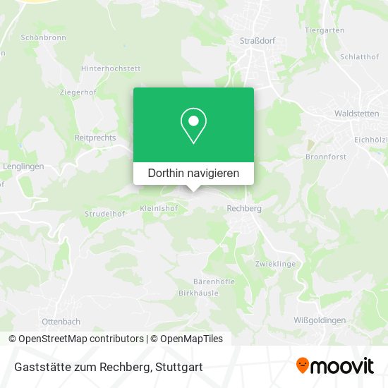 Gaststätte zum Rechberg Karte