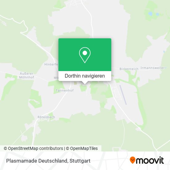 Plasmamade Deutschland Karte
