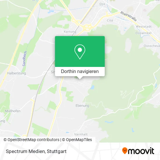 Spectrum Medien Karte