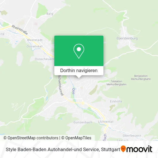 Style Baden-Baden Autohandel-und Service Karte
