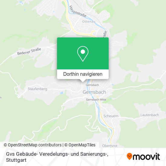Gvs Gebäude- Veredelungs- und Sanierungs- Karte