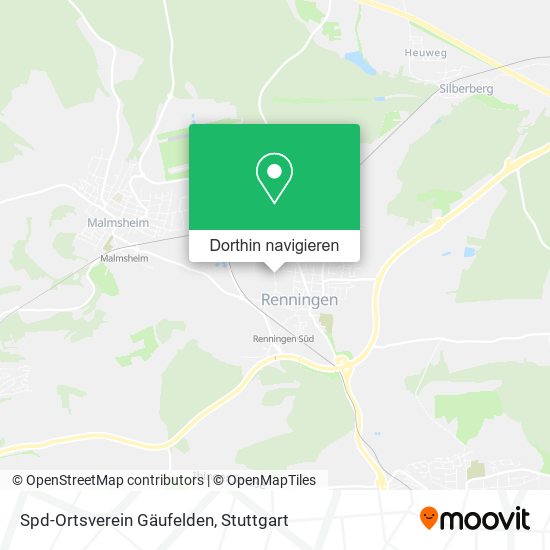 Spd-Ortsverein Gäufelden Karte
