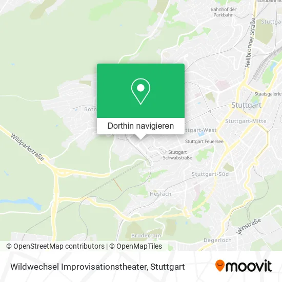 Wildwechsel Improvisationstheater Karte