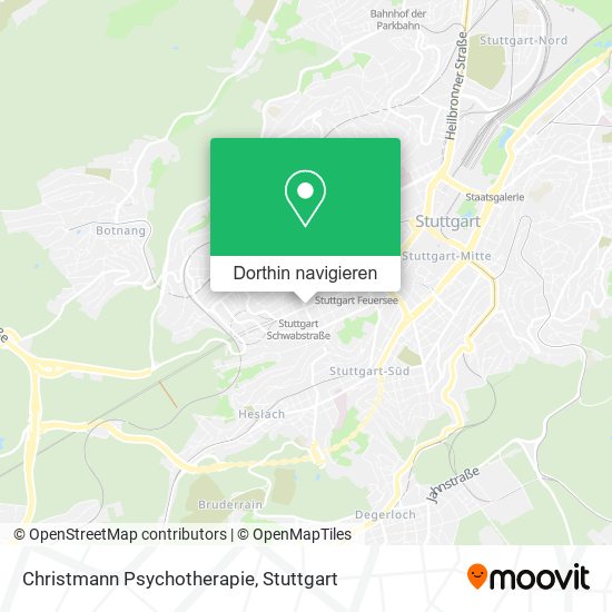 Christmann Psychotherapie Karte
