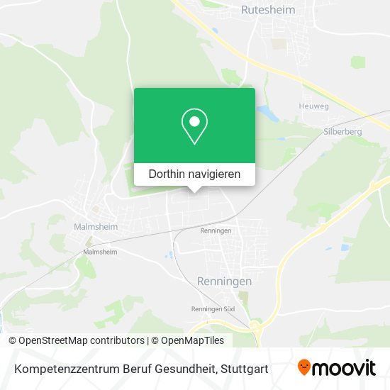 Kompetenzzentrum Beruf Gesundheit Karte