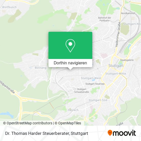 Dr. Thomas Harder Steuerberater Karte