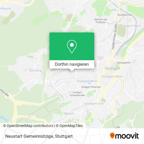 Neustart Gemeinnützige Karte