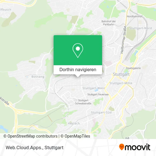 Web.Cloud.Apps. Karte