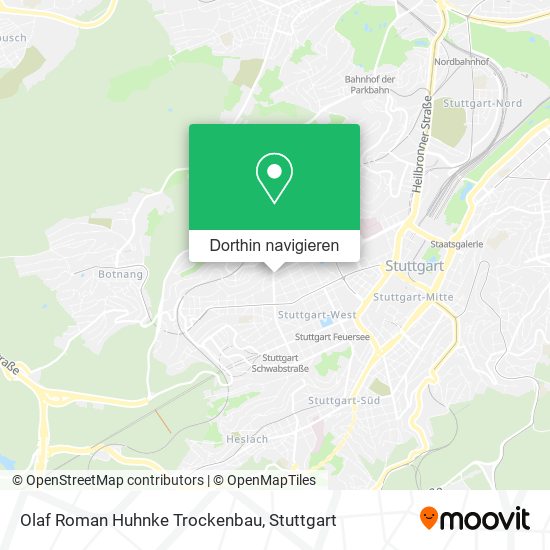 Olaf Roman Huhnke Trockenbau Karte