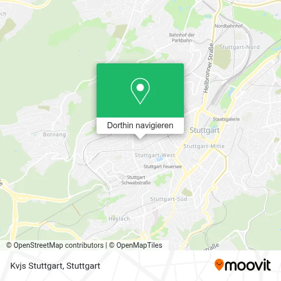 Kvjs Stuttgart Karte