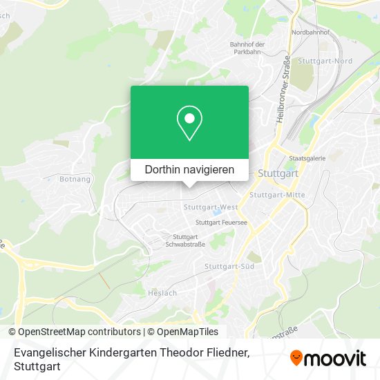 Evangelischer Kindergarten Theodor Fliedner Karte
