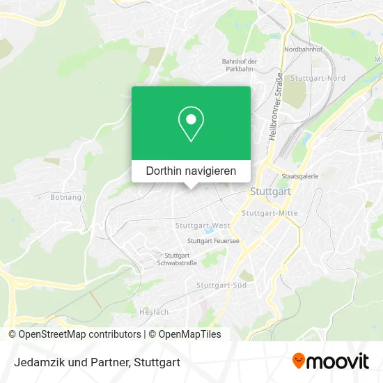 Jedamzik und Partner Karte