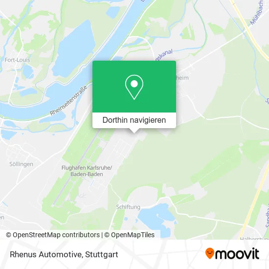 Rhenus Automotive Karte