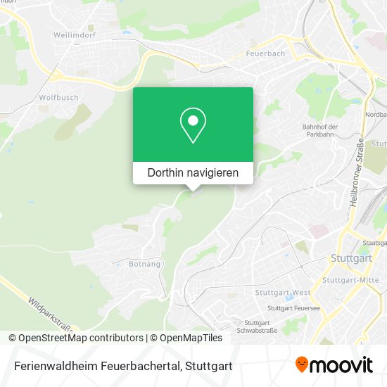 Ferienwaldheim Feuerbachertal Karte