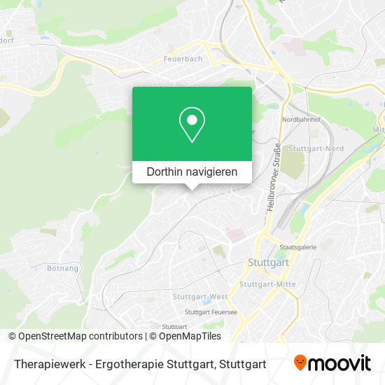 Therapiewerk - Ergotherapie Stuttgart Karte