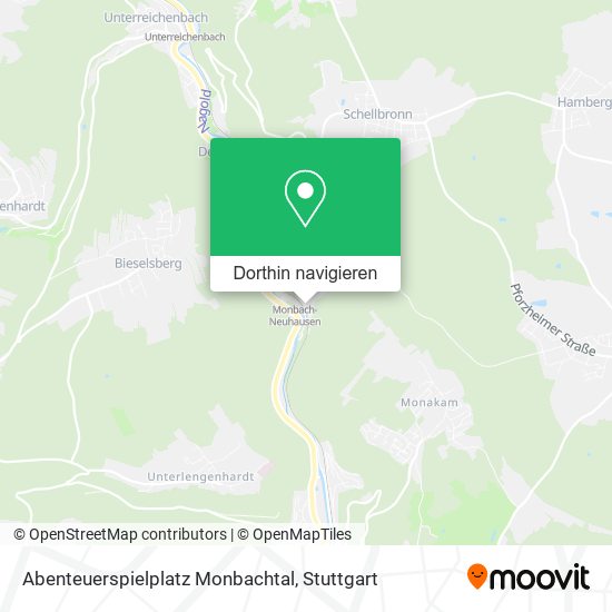 Abenteuerspielplatz Monbachtal Karte