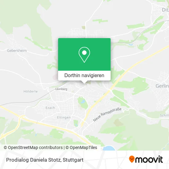 Prodialog Daniela Stotz Karte