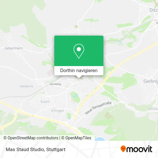 Mas Staud Studio Karte