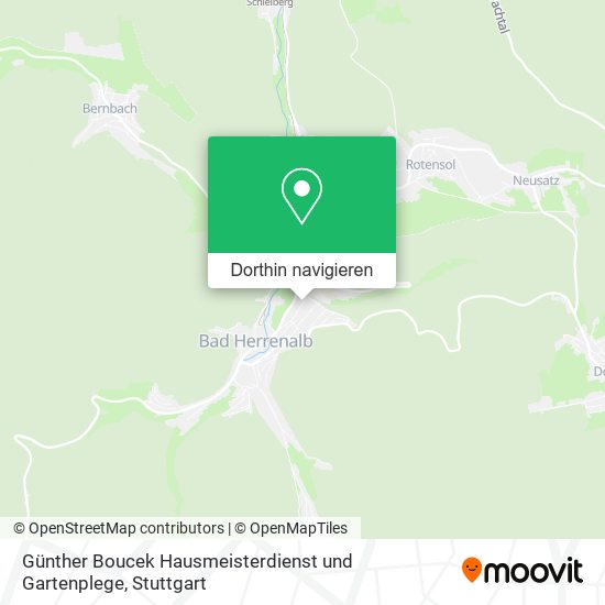 Günther Boucek Hausmeisterdienst und Gartenplege Karte