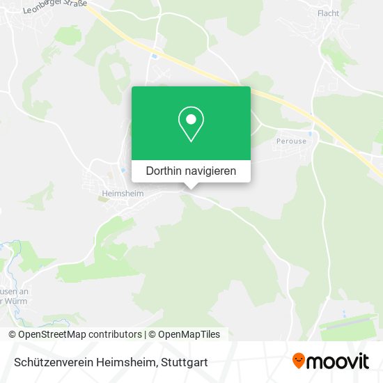 Schützenverein Heimsheim Karte