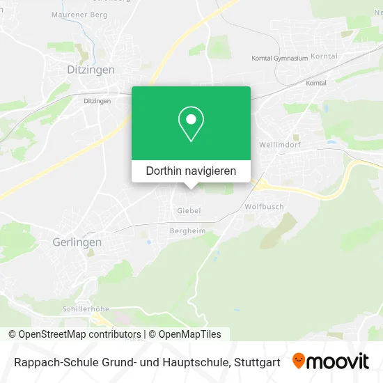 Rappach-Schule Grund- und Hauptschule Karte