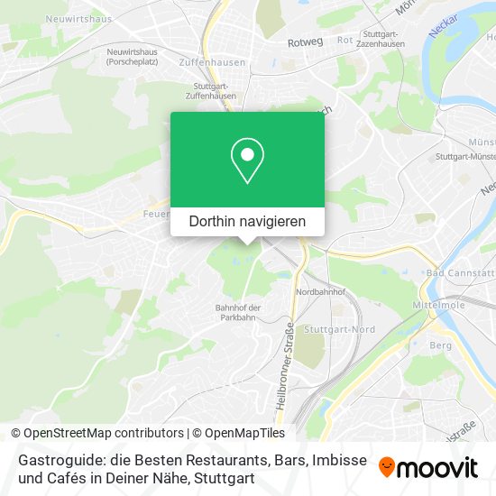 Gastroguide: die Besten Restaurants, Bars, Imbisse und Cafés in Deiner Nähe Karte