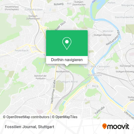 Fossilien Journal Karte